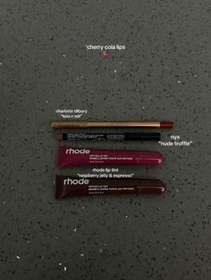 Softer Lips, Rhode Lip, Rhode Skin, Cherry Cola, Fancy Makeup, Makeup Needs, Makeup Obsession, Makeup Items, Makeup Essentials