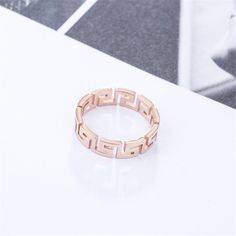 Ring Plate, Great Wall, 18k Rose Gold, Rose Gold Plates, Gold Plate, Wedding Rings, Plating, Rose Gold, Engagement Rings