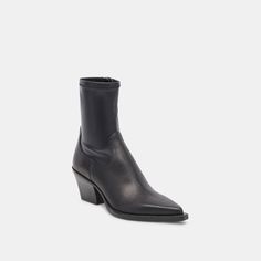 Rutger Boots Black Leather | Women's Black Leather Mid-Ankle Boots – Dolce Vita Chelsea Boots Men Outfit, Boots Men Outfit, Dolce Vita Boots, Chelsea Boots Men, Wide Calf Boots, Midi Skirts, Wide Calf, Calf Boots, Black Leather Boots