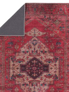 The Vindage collection melds vintage inspiration with on-trend colorways and durability for lived-in spaces. This digitally printed assortment features deep, rich tones and stunning abrashed designs that lend heirloom style to any home. The Monroe area rug depicts a distressed medallion pattern with floral detailing in rich tones of red, brown, teal, dark gray, and beige. The easy-care design withstands pets, children, and high traffic areas of the home such as living rooms, dining areas, kitche Decorating With Art, Brown Teal, Medallion Pattern, Jaipur Living, Polyester Rugs, Vintage Inspiration, Dining Areas, Red Brown, Runes