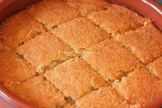 a close up of a cake in a pan