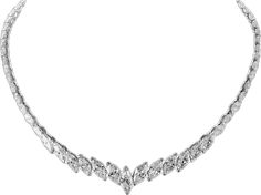 Riviera Necklace, Brilliant Cut Diamond, Diamond Cuts, Choker Necklace, Platinum, In Italy, Diamonds, Italy, Collage