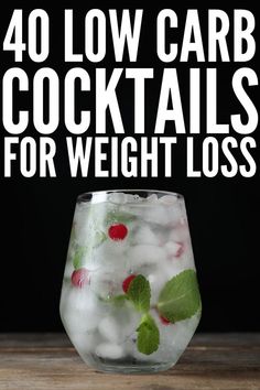 Low Calorie Cocktails, Summer Drinks Alcohol, Vodka Drinks