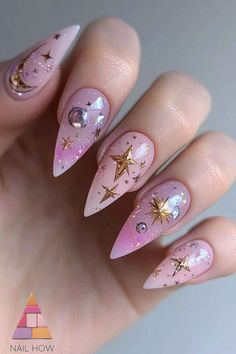 Fairytale Nails, Mystic Nails, Pink Halloween Nails, Halloween Nails Design, Silk Wrap Nails, Girly Nails, Witch Nails