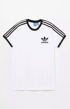 Addidas Shirts, Adidas Clothes, Outfit Black And White, Boyfriend T Shirt, Men Fashion Casual Outfits, Casual Fall Outfits