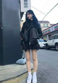 Adrette Outfits, Korean Outfit Street Styles, Japan Outfit, Casual Day Outfits, Looks Black, Korean Girl Fashion, Looks Street Style, Causual Outfits, Ulzzang Fashion