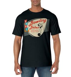 PRICES MAY VARY. The original Pin up girl, This vintage Retro look Bowling Babes Matching bowling team Tee is Perfect for bowling lovers! Dolls with balls Team shirt for the alley they won't forget. get strikes not splits, a turkey is good too. great high scoring gift. for women and Ladies that love to bowl and are bowlers, Mom, wife, daughter, sister. Great for Birthday, Christmas or anytime gift. Lightweight, Classic fit, Double-needle sleeve and bottom hem Bowling Team Shirts, Bowling Gifts, Bowling Team, Team Shirt, Bowling Shirts, 80s Retro, Vintage Lover, Funny Graphics, Great T Shirts