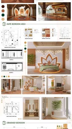 the interior design process is shown in this image