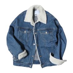 Clothing Png, Denim Sherpa Jacket, Moodboard Pngs, Png Clothes, Sherpa Jacket, Look Fashion, Aesthetic Clothes