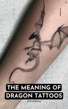 the meaning of dragon tattoos on arm