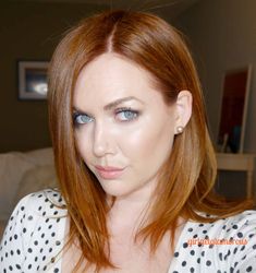 Come Along With Me | Haircut Video + Pics • GirlGetGlamorous Red Hair Lob, Auburn Blonde Hair, Roux Auburn, Hair Lights, Blonde Bob Haircut, Color Rubio