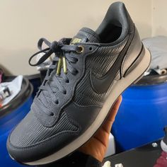 Women Internationalist Prm 'Anthhracite' Size 8 Like Brand New ( Worn Once Indoors) No Box Nike Shoes Women, Nike Black, Shoes Women, Women's Nike, Black Nikes, Nike Women, Nike Shoes, Athletic Shoes, Brand New