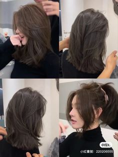 Pretty Hair Cuts, Long Wolfcut Haircut With Bangs, Long Wolfcut Haircut, Haircut With Bangs