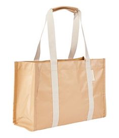 #LLBean: Maine Isle Tote Nylon Tote Beach Bag For Vacation, Nylon Tote Bag For Beach Season, Nylon Tote Beach Bag For Beach Season, Rectangular Nylon Shoulder Bag For Beach, Casual Nylon Rectangular Beach Bag, Rectangular Reusable Beach Bag For Travel, Reusable Rectangular Beach Bag For Travel, Rectangular Recyclable Canvas Bag For Travel, Recyclable Rectangular Canvas Travel Bag