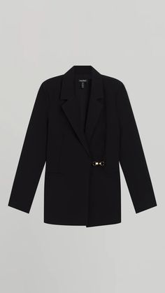 Classic Unstructured Blazer With Button Closure, Luxury Structured Blazer With Hidden Button Closure, Semi-formal Structured Blazer With Welt Pockets, Tailored Structured Blazer With Button Closure, Semi-formal Structured Blazer With Hidden Button Closure, Notched Collar, Classic Blazer, Princess Seam, Welt Pocket