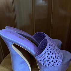 Lavender Platform Mules Blush Pink Shoes, Mule Flats, Mary Jane Clogs, Black Leather Mules, Platform Mules, High Heel Mules, Brown Leather Shoes, Fresh Shoes, Leather Mary Janes