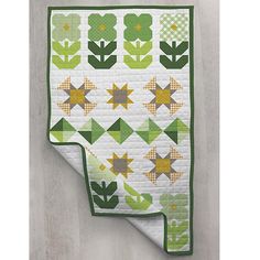 Quilt kit includes the Feeling Lucky Quilt Pattern and the fabric for the 20" x 36" Door Banner. This kit was designed by Polka Amanda Niederhauser and comes in a keepsake Riley Blake Designs box. This kit is beginner-friendly and is easy to piece.
Included in the Kit: Pattern, fabric for Top and Binding, packaged in a decorative box.

Not Included in the Kit: Backing, and Batting

Backing Needed: 1.5 yard of 44/45" - you only need one yard for non-directional prints