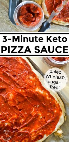 three minute sugar - free pizza sauce recipe