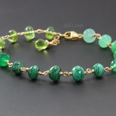 Malachite Bracelet Green Gemstone Bracelet SOLID GOLD 14K Peridot Bracelet Green Stone Bracelet Green Beaded Bracelet Chrysoprase Bracelet (34078 - 2) Elegant Faceted Chrysoprase Jewelry, Elegant Jewelry With Natural Stones And Chrysoprase, Elegant Chrysoprase Jewelry With Natural Stones, Elegant Green Jewelry With Natural Stones, Luxury Green Gemstones For May Birthstone, Luxury Green Emerald Gemstones, Green Onyx Round Beads Bracelets, Green Onyx Round Beads Bracelet, Elegant Green Bracelets With Gemstone Accents