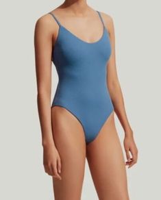 ad eBay - Find many great new & used options and get the best deals for $320 Matteau Women's Blue Solid Scoop Maillot One Piece Swimsuit Size 1 at the best online prices at eBay! Free shipping for many products! Blue Solid, Women's Swimwear, Womens Swimwear, One Piece Swimsuit, One Piece, Best Deals, Clothes For Women, Free Shipping, Blue