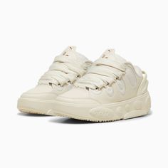 PUMA x LAMELO BALL LaFrancé Moment Big Kids' Shoes, Alpine Snow, extralarge Brown Notes, Every Moment Matters, Puma Outfit, Creative Shoes, Pretty Shoes Sneakers, Cute Shoes Heels, Lamelo Ball, Shoes Puma, Nike Sneakers Women