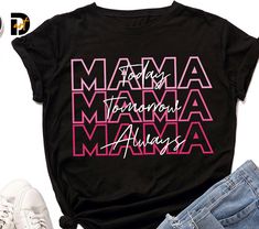 "Stacked Mama svg, Three Mama svg, Mom svg, Mother's Day svg, Momlife svg, Best Mama Ever svg,Cricut svg,Silhouette,Always Mama svg, Mama Love svg It is a great design that you can use with different designs or alone as much as you want. Easily transfer a t-shirt by printing an iron on transfer paper, which you can buy at any product creation store. Print your own stickers or t-shirt! Or cut it with your cutter! You can print on an iron during the transfer to make a super cute t-shirt! Make thes Mama Svg, Love Svg, Svg Silhouette, Mom Day, Silhouette Free, Mom Svg, Svg Cricut