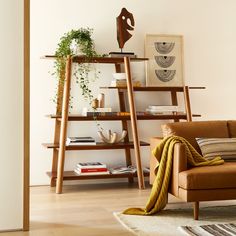 a living room filled with furniture and decor