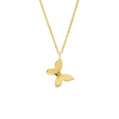 Description: 14k Solid Gold Butterfly Necklace Item No.: 38072 Metal Type: 14k Solid Gold (Stamped 14k) Metal Color: Yellow Gold Measurement: 16"-18" Adjustable Length Chain. Est. Weight: 1.8 Grams Brand New Made To Order. Please Allow 10-15 Days To Be Shipped. Luxury Yellow 14k Gold Necklaces, 14k Gold Yellow Polished Necklace, 14k Gold Yellow Fine Jewelry Necklace, Yellow 14k Gold Fine Jewelry Necklace, Elegant 14k Gold Yellow Necklace, Elegant Yellow 14k Gold Necklace, 14k Gold Yellow Engraved Necklace, Yellow 14k Gold Engraved Necklace, Engraved Yellow 14k Gold Necklaces