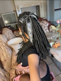 Locs With Charms, Locs Ideas, Highest Version, 15k Followers, Locs Hairstyles, Loc Styles, Locs, Hair Inspo