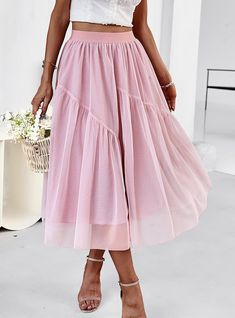 Technology: printing/dyeingName of fabric: meshType: big swing skirtLength: Middle skirtPopular elements: stitching and pleatingColor: black, pink, gray, apricotSizes: S,M,L,XL Pink Tiered Pleated Skirt For Summer, Flowy Pink Pleated Maxi Skirt, Summer Tiered Pink Pleated Skirt, Flowy Full Maxi Skirt In Pink, Flowy Full Pink Maxi Skirt, Pink Flowy Flared Maxi Skirt, Pink Chiffon Skirt With Lining, Pink Chiffon Skirt With Lined Detail, Pink Chiffon Lined Skirt