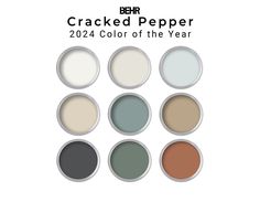 the color scheme for cracked pepper