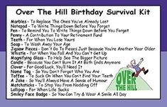 the hill birthday survival kit for kids