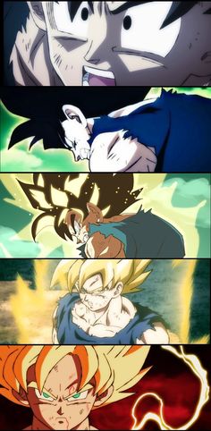 the many faces of gohan and trunks in dragon ball zotai's anime