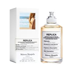 Maison Margiela Perfume, Replica Beach Walk, Beach Perfume, Replica Perfume, Chanel Allure Homme, Maison Margiela Replica, Margiela Replica, Martin Margiela, Beach Walk