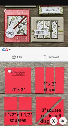 the instructions for how to make a diy scrapbook page with paper and scissors