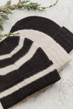 A simple beanie from Copenhagen-based designer Part Two will keep you warm and stylish for the cold weather. Materials: 35% Polyamide (Recycled), 33% Alpaca, 32% Wool Care: Hand wash; do not bleach; do not tumble dry; dry clean only Size Info: One size only Size Guide | Shipping Policy