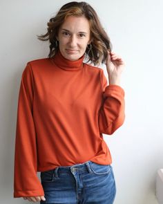 The Sarah Wide Sleeve Sweater is the comfy, go-to sweater you will want to live in every day! This pattern is sure to be a new favorite in your wardrobe. It is easy to make, stylish, and perfect for cozy days at home and days out on the town.The design features 4 neckline options, a loose oversized fit and wide sleeves with different finishes.It is accessible to beginners, with photo instructions and a video tutorial included to aid in the sewing process.This pattern features: 4 Necklines: Crew Wide Sleeve Sweater, Tutorial Sewing, Sell Dresses, Add Sleeves, Wide Sleeves, Sweater Pattern, Oversized Sweater, Days Out, Sweater Sleeves