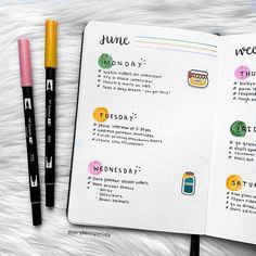 Weekly Log, Bullet Journal Minimalist, Bullet Journal Page, Bullet Journal 2020, To Do Planner, Bullet Journal Paper, Bullet Journal Weekly Spread, Bullet Journal Aesthetic, Bullet Journal Notebook