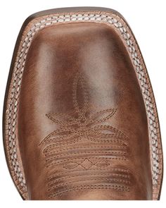 Tony Lama Women's Rowena Western Boots - Square Toe , Tan Boots Square Toe, Tony Lama, Heel Caps, Rubber Heels, Western Boots, Full Grain Leather, Grain, Square, Boots