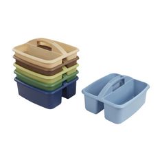 stacking containers with lids and dividers