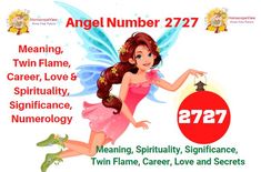 a poster with a fairy holding a ball and the words angel number 919 on it