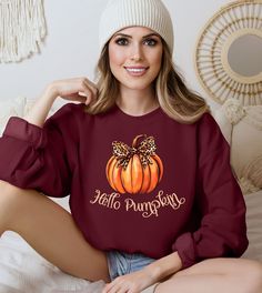 Pumpkin Season Sweatshirt, Fall Sweatshirt, Pumpkin Sweater, Cute Fall Sweater, Thanksgiving Gift, Halloween Sweater,Fall Gifts Fall Sweater Thanksgiving Top, Patches Shirt, Cute Pumpkin