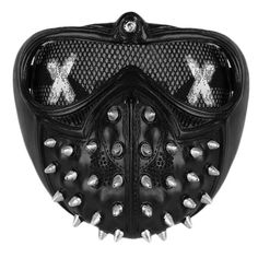 The Steampunk Face Mask is one of the most popular of the movement. Made of a mix of steampunk and devil, the result is unique. The creative impulse that brings this steampunk mask will help you to complete your journey. Cool design: punk devil style Comfortable to wear: the size design is suitable for most adults, let you immediately become the focus of attention in the crowd Occasion: halloween, cosplay party and masquerade Material: plastic Size: 16 x 19 x 9 cm / 6.3 x 7.5 x 3.5 inches Discov Punk Full Face Mask For Cosplay, Full Face Punk Masks And Prosthetics For Cosplay, Punk Style Full Face Masks And Prosthetics For Cosplay, Punk Halloween Masks And Prosthetics Adjustable, Punk Halloween Masks And Prosthetics With Adjustable Fit, Punk Halloween Adjustable Masks And Prosthetics, Black Post-apocalyptic Costume Accessories For Halloween, Punk Adjustable Masks And Prosthetics For Halloween, Black Post-apocalyptic Masks And Prosthetics For Cosplay