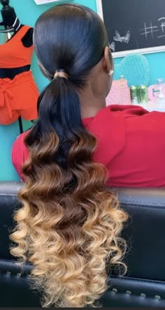 Low Ponytail Hairstyles, Twisted Hair, A Pony, Hair Laid