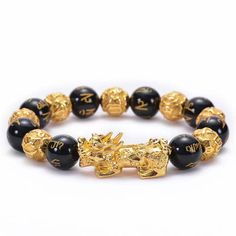 New Pixiu Feng Shui Beads Bracelet Obsidian Stone Bracelet Unisex Wristband 10mm Wealth Good Luck Jewelry Pulseras Model Number:32990080276 One With The Universe, Six Words, Asian Jewelry, Obsidian Stone, Protection Bracelet, Greek Words, Strand Bracelet, Beads Bracelet, Watch Necklace