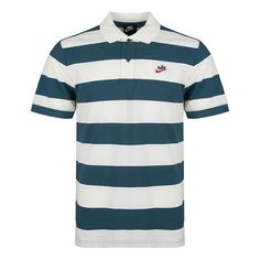 Nike Sportswear Heritage TEE Men White/Green CU4433-058 (Men's/Stripe/Colorblock/Short Sleeve) Nike Polo, Blue Polo Shirts, Mens Stripes, Blue Polo, Short Sleeve Polo, Stylish Sneakers, Nike Sportswear, White Green, Mens Tees