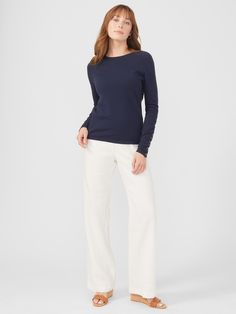 As easy as a tee, our raglan sleeve sweater comes in season spanning stretch knit with tiny golden buttons like built-in jewelry. | J.McLaughlin Women's Jamey Sweater Navy, Size Large | Cotton Raglan Sleeve Sweater, J Mclaughlin, Women's Sweaters, Sleeve Sweater, Raglan Sleeve, Built In, Sweaters For Women, Size Medium, Navy