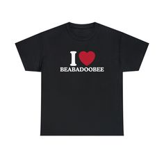 I Heart Beabadoobee Fan Gift Merch Made with Gildan 5000 .: 100% cotton (fiber content may vary for different colors) .: Medium fabric (5.3 oz/yd² (180 g/m .: Classic fit .: Tear-away label .: Runs true to size CARE INSTRUCTIONS Wash inside out to maintain design! Machine wash: warm (max 40C or 105F) Non-chlorine: bleach as needed Tumble dry: medium Do not iron/dryclean G M, Concert Outfit, Cotton Fiber, Funny Tshirts, Heavy Cotton, Cotton Tee, Short Sleeve Tee, Hoodie Shirt, Casual Fashion