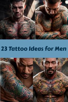 23 Tattoo Ideas for Men Chest Piece