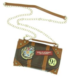 PRICES MAY VARY. Title: Harry Potter Handbag/Wallet Hybrid Bag. Product Type: Arborist Merchandising Root > Self Service > Special Features Stores > 80dbd58c-5608-4346-a9d0-64e6b7f46827_0 > 80dbd58c-5608-4346-a9d0-64e6b7f46827_5401 > 80dbd58c-5608-4346-a9d0-64e6b7f46827_935402 > All Adult Accessories v1 Harry Potter Bags, Harry Potter Handbags, Harry Potter Purse, Hogwarts Trunk, Harry Potter Wallet, Harry Potter Merchandise, Harry Potter Gifts, Trunk Bag, Brown Purses